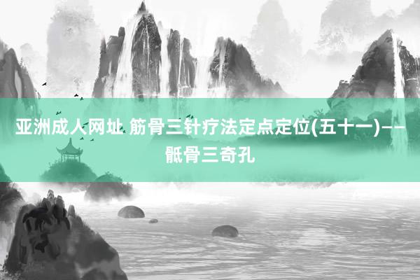 亚洲成人网址 筋骨三针疗法定点定位(五十一)——骶骨三奇孔